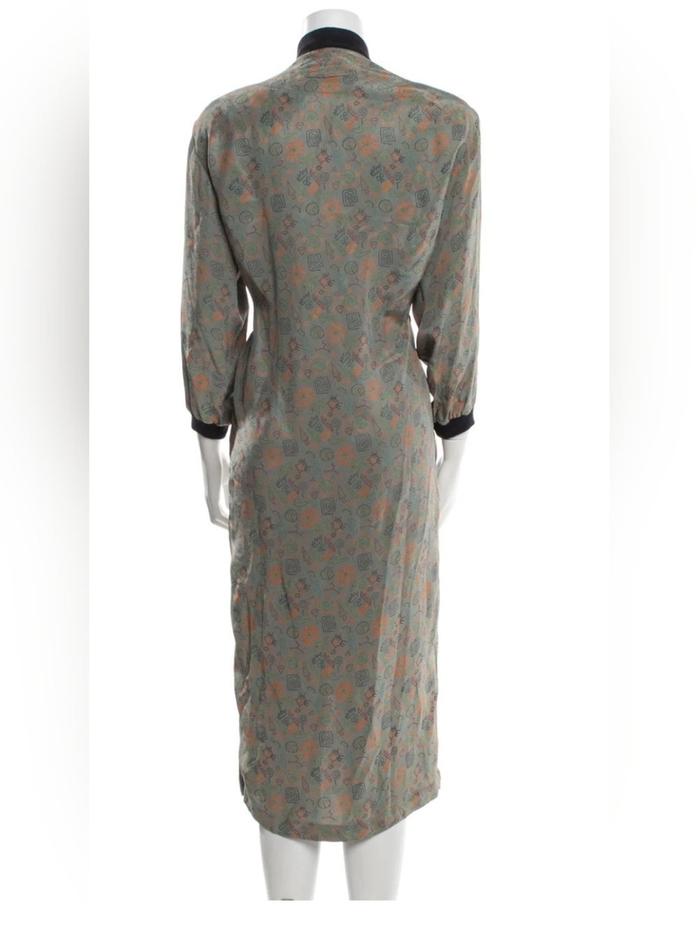 Jean Paul Gaultier Vintage Midi Dress Sz Small - Picture 3 of 4